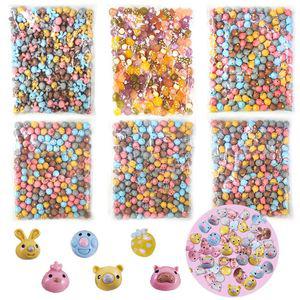 슬라임 클레이 토핑 DIY재료 반짝이 동물파츠 -대용량