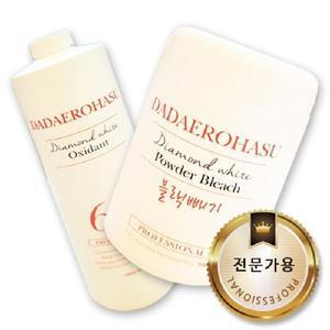 [JHL133QT_51JN]파우더 블리치 500ml+산화제 6% 염색약