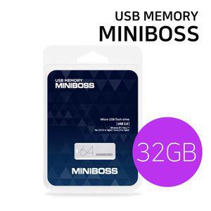 USB메모리 카드 (MINIBOSS) 32GB 미니 스윙형