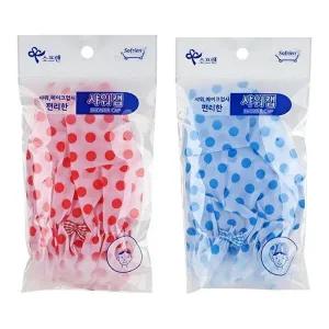 [셀러허브 패션][JHL1O3P3_51JH]소프렌 도트 샤워캡 (색상랜덤)
