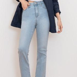 연청 하이웨스트 청바지 바지 DJJ204 데님팬츠