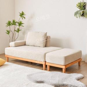 원목소파베드 쇼파겸침대 원룸 확장형 자취방 접이식 1인용
