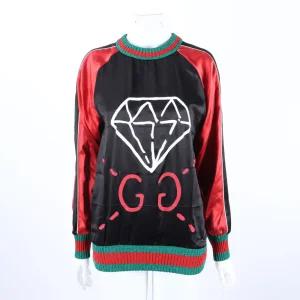 [구구스]중고명품 구찌 실크 긴팔 맨투맨 55 (NO 8402107)