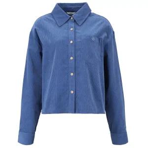 [롯데백화점]abfz 골드 단추 포인트 코듀로이 긴팔 남방 APZ1QB021B