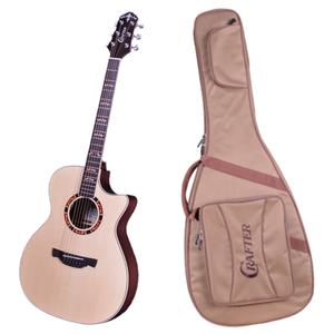 [최다구성품지급] 크래프터 갓인어스 TCE/ 탑솔리드 통기타 / 픽업장착/ OM바디