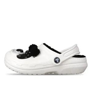 [크록스]클래식 판다베어 라인드 여성 여자 겨울 방한 털슬리퍼 K210400-0WX