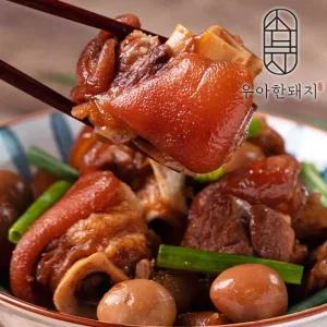 우아한돼지  손질 절단 미니족발 1kgx2)2kg
