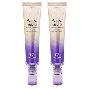 2025 최신상 시즌13 AHC 프리미어 앰플 아이크림 포 페이스 라인 타이트닝 40ml 2개