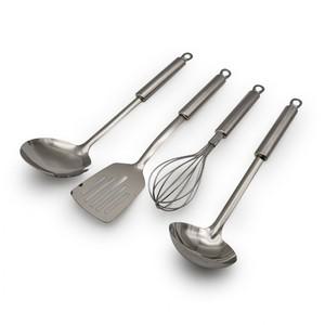 턴인  퀸센스스텐조리기 4P 거품기 국자 면국자 뒤지게 세트