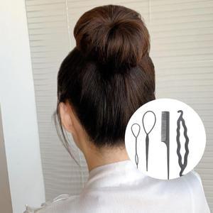 [KGPQ2ORR_4B]꽈배기 꽈배기헤어 도구 머리 묶는 미용실