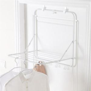 코멧 홈 접이식 문걸이 빨래건조대 화이트