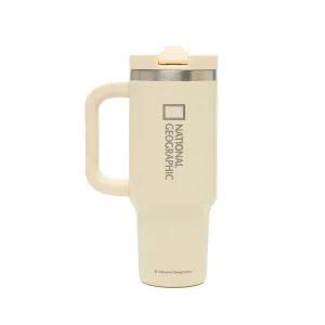 [내셔널지오그래픽] N255AET020 네이쳐 핸들 텀블러 IVORY