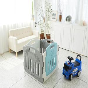 [MENOEIRM_52GP]베이비룸 그레이 멜로디 아기울타리 4P