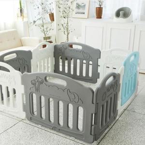 [MENOEIR9_52GP]그레이 아기울타리 가드 놀이울 8P