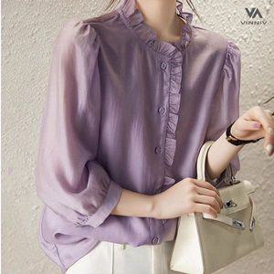 [NS홈쇼핑][비니브] 올라인 셔링 블라우스[35026442]