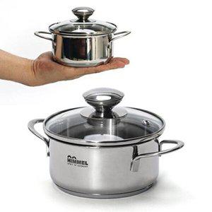 [퀸센스]힘멜 스텐 미니 IH 양수냄비 14cm