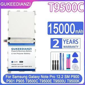 호환 삼성 갤럭시 Note 프로 12.2 SM P900 P901 P905 T9500C T9500E T9500U T9500K15000mAh 태블릿 배터리