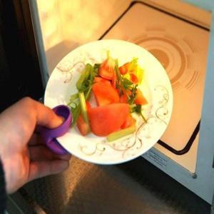 [JHQS84PI_4B]전자레인지 열차단 오븐 냄비 단열 집게