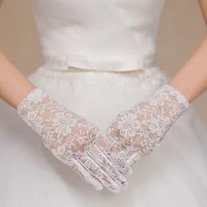 웨딩 예식 레이스 장갑 신부 결혼식 망사 셀프 웨딩-WD7E256