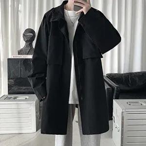 [셀러허브 패션][JHQRM7G9_4B]아우터 겨울코트 정장 트렌치코트 하프