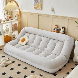 접이식 소파베드 좌식 의자 공간활용 자취방 쇼파 쇼파겸침대 패브릭 원룸 침대 베드 방수