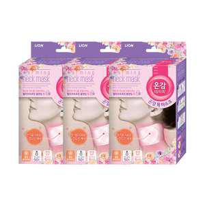 [라이온코리아]온감테라피 온열 목 마스크 힐링 헬리오트로핀 3개