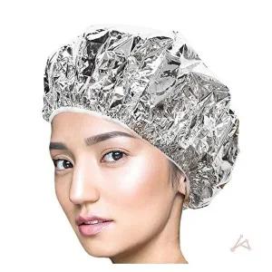 [셀러허브 패션][JHQS70X5_4B]알루미늄 헤어캡 호일