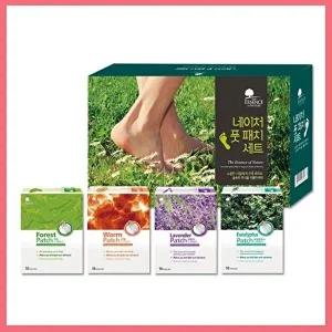 [셀러허브 패션][JHQSN6PW_52CC]발을 위한 수액패치 4종 선물세트 총 40매