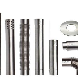 화목난로용 기본 연통 방수 불티 90cm 화목난로 방지 알루미늄테이프 2m