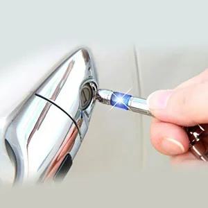 삼진 메탈 정전기 방지 키홀더 / 키링 열쇠고리 가죽-W52A9F7