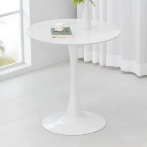 러블리 세라믹 700 원형 테이블 카페 주방 식탁 인테리어 포세린 매장 커피숍 화이트