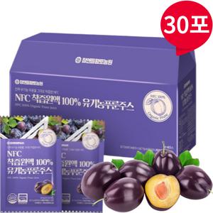 NFC 유기농 푸룬 푸른 주스 쥬스 착즙 원액 100% 30포