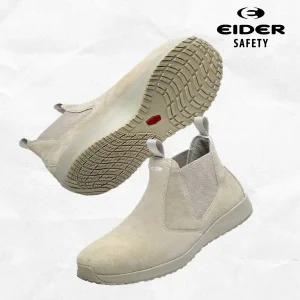 [아이더] 세이프티 ES 614 BE 천연가죽 첼시부츠 안전화 1등급 미끄럼방지 기능 작업화