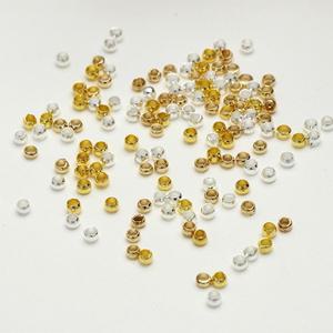 비즈 팔찌 목걸이 공예 누름볼 고정볼 200P 악세사리 재료 세트