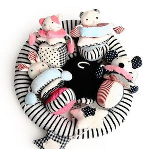 [JH397P06_52GP]봉제인형 흑백모빌 신생아 오르골