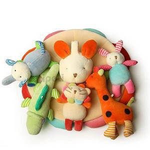 [JH397P05_52GP]컬러모빌 신생아 오르골 봉제인형