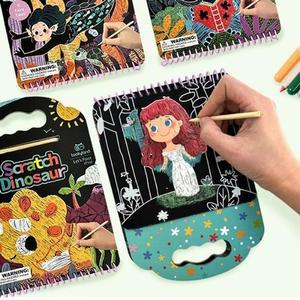 [JHNR664U_52GP]스크래치페이퍼 미술놀이 멋진그림