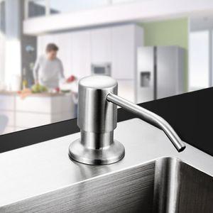 [모두쇼핑]주방 싱크대 매립형 펌핑형 세제 통 디스펜서 싱크대일체형세제통 물비누통 주방세제통 주방세제