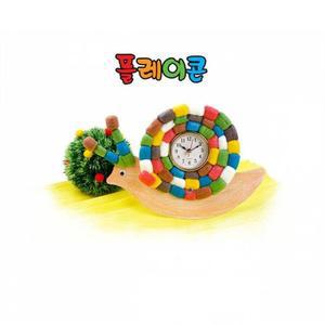 [MENPH43L_52GP]플레이콘 매트 달팽이 시계