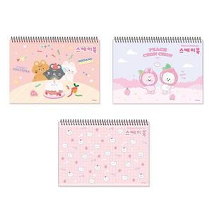 [MENOWLXY_52GP]미술놀이 스케치북CRJS여 옵션 2000 1