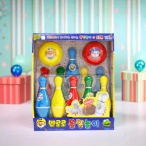 뽀로로 볼링놀이 스트라이크 볼링핀 실내 스포츠 공놀이 유아 어린이 볼링게임 장난감 세트