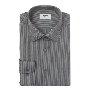 [갤러리아] 레노마셔츠(일반핏 긴소매) 가을 카치온 핀 스트라이프셔츠ROFSG0-050-GY