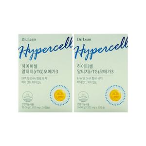 닥터린 하이퍼셀 알티지 오메가3 1202mg x 30캡슐 x 2박스 /An