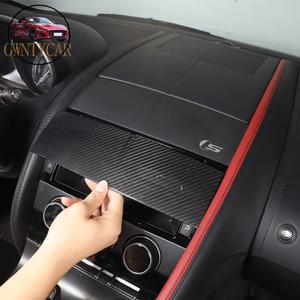 재규어 F타입 13-22 리얼 카본 내비게이션 장식 스티커 호환