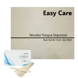 설압자 일회용 100pcs  x 50박스 목설압자 나무 스파출라 혀누르개 병원 왁싱 스패츌라