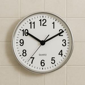 방수기능 탁월한 욕실용 무소음 벽시계 주방인테리어 흡착 벽시계