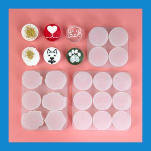 레진 공예 UV 크리스탈 레진 아트 재료 스마트톡 그립 톡 실리콘 몰드 부자재