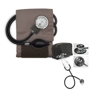 일본 산케이 수동식 메타 혈압계 + 텐소 양면 청진기 세트 아네로이드 방식 병원용 실습용 교재용