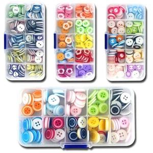 플라스틱단추세트 인형단추 꽃단추 이쁜단추 단추