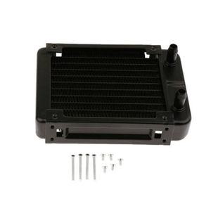 120mm 10Tube 수냉라디에이터 알루미늄 쿨러 마운트 공구 아두이노 라즈베리파이